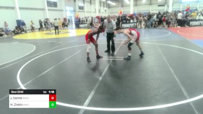 133 lbs Rr Rnd 4 - Yowlys Bonne, Maryvale HS vs Hayden Zinkin, Unattached