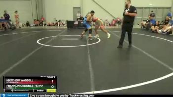 182 lbs Quarterfinals (8 Team) - Matthew Waddell, Georgia Blue vs Franklin Ordonez-Fernandez, Florida