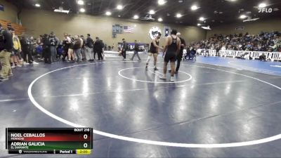 175 lbs Champ. Round 1 - Adrian Galicia, El Diamante vs Noel Ceballos, Monache