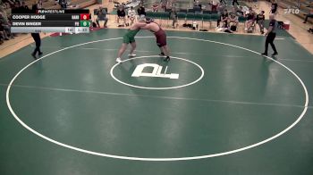 285 lbs Placement Matches (8 Team) - Devin Binger, Pierre T.F. Riggs vs Cooper Hodge, Harrisburg