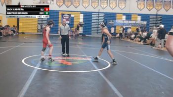 106 lbs Semifinals (8 Team) - Brayden Hodges, Wakulla Hs vs Jack Cabrera, Mater Lakes Academy