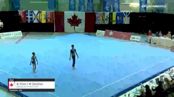A. Chan / M. Sanchez - Pair, Oakville Gymnastics Club - 2019 Canadian Gymnastics Championships - Acro