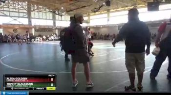 50 lbs Round 1 (4 Team) - Alsea Goldsby, Charlies Angels Pink vs Trinity Blackburn, Hillbilly Hamster Mafia