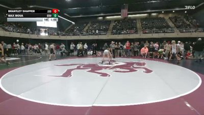 95 lbs Consi-qtrs - Brantley Shaffer, Jersey Shore vs Max Moua, Denver