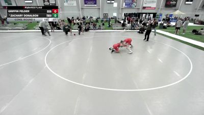 16U Boys - 113 lbs Cons. Round 6 - Griffin Felder, South Dakota vs Zachary Donalson, Threestyle Wrestling Of Oklahoma