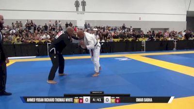 Omar Sabha vs Ahmed Yosan Richard Thomas White 2025 World Master IBJJF Jiu-Jitsu Championship