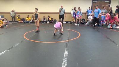 78 lbs Rr Rnd 5 - Giada Croteau, PA West vs MaryKait Jones, Valkyrie Girls WC Pink