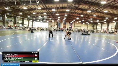 68 lbs Rd# 8- 12:30pm Saturday Final Pool - Connor Craig, Nebraska Elite vs Caleb Tsikerdanos, Maryland GOLD