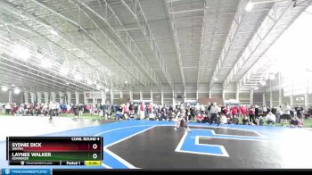 120 lbs Cons. Round 4 - Laynee Walker, Kemmerer vs Sydnie Dick, Uintah