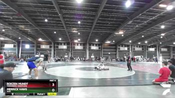 80-85 lbs Round 1 - Merrick Haws, WAR vs Rokzen Mundt, Thorobred Wrestling