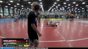 92 lbs Round 5 - Lincoln Robideau, POWA vs Tommy Marchetti, Buxton Intensity