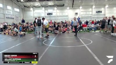 64 lbs Round 4 (8 Team) - Brody Gross, Ohio Gold vs William Huffman, Meridian Maniacs