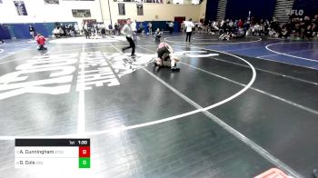 172 lbs Quarterfinal - Asher Cunningham, State College vs Gavin Cole, Council Rock South