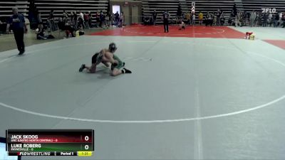 85 lbs Semis (4 Team) - Jack Skoog, UNC (United North Central) vs Luke Roberg, Paynesville