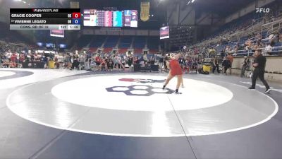 155 lbs Cons. Rd Of 32 - Gracie Cooper, OK vs Vivienne Legato, OH