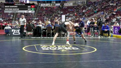 145 lbs Consi 2 - Mack Santoro, Saucon Valley vs Greyden Gustas, Reynolds