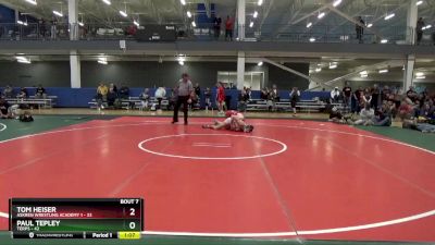 160 lbs Round 1 (16 Team) - Tom Heiser, Askren Wrestling Academy 1 vs Paul Tepley, Terps