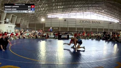 132 lbs Rooney LaFever, Oklahoma Outlaws Red vs Teagan Lewis, Arizona Blue