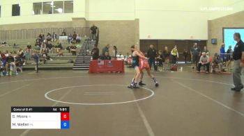 46 kg Consi Of 8 #1 - Devyn Moore, Team Indiana vs Madison Wellen, Team Pennsylvania