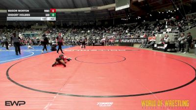 46 lbs Consi Of 8 #1 - Mason Morton, Perry Meridian Wrestling Club vs Uhdory Holmes, Saint Louis Warriors