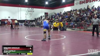 285 lbs Semifinal - Ryan Castillo, Bishop Amat vs Emiliano Gonzalez, Sonora