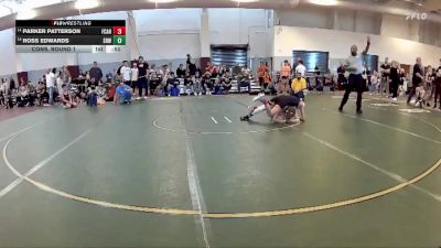 88 lbs Cons. Round 1 - Ross Edwards, Hanover Hawkeye Youth Wrestlin vs Parker Patterson, Wild Buffalo Wrestling Club