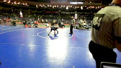 80 lbs Quarterfinal - Erik Fuentes, Rhino Wrestling vs Colton Barrett, F.l.o.w.