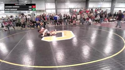 150 lbs Cons. Round 1 - Luciano Daniele, Laramie vs Myer Dekruif, Berthoud
