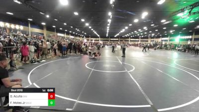 82 lbs Consi Of 8 #1 - Daniel Acuña, Dog Pound WC vs Frank Motes Jr, Gold Rush Wr Acd