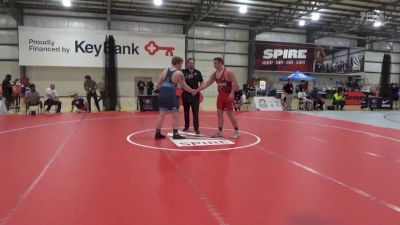 130 kg Consi Of 16 #2 - Robert Hild, Arkansas RTC vs Braeden Fluke, Cougar Wrestling Club