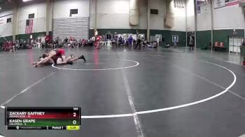 160 lbs Round 4 (16 Team) - Zackary Gaffney, Broken Bow vs Kasen Grape, Columbus