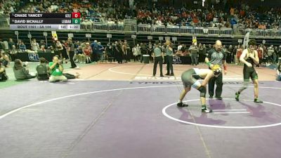 5A 144 lbs Quarterfinal - Chase Yancey, Azle vs David McNally, Liberty Hill Legacy Ranch