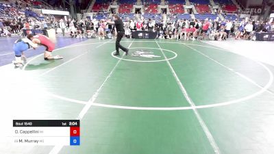 165 lbs Rnd Of 64 - Damiano Cappellini, WI vs Merrik Murray, MO