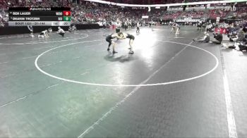 D1-144 lbs Cons. Semi - Ben Lauer, Waukesha North vs Deakin Trotzer, D.C. Everest