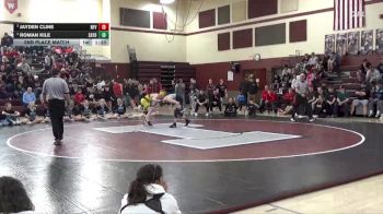 113 lbs 2nd Place Match - Jayden Cline, North Fayette Valley vs Roman Kile, Saydel