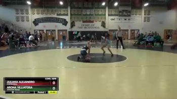 106 lbs Cons. Semi - Juliana Alejandro, Centennial vs Arona Villiatora, Shadow Ridge
