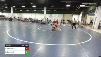 160 lbs Round Of 16 - Erik McCown, CA vs Carter Schubert, NY
