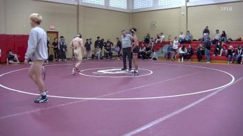 157 lbs Day 2 (round 5) - Brandon Wiepert, St. Francis B vs Michael Newson, Orchard Park
