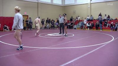 157 lbs Day 2 (round 5) - Brandon Wiepert, St. Francis B vs Michael Newson, Orchard Park