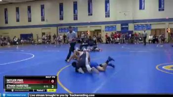 133 lbs Cons. Round 2 - Skyler Pike, Aurora Universtiy vs Ethan Harsted, Wheaton College (Illinois)