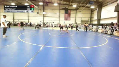 138 lbs Rr Rnd 2 - Adam Griffith, NWL Scrappin - HSB vs Trey Twilley, Storm Wrestling Center - HSB