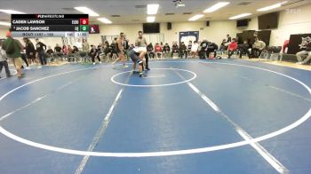 190 lbs Champ. Round 3 - Jacob Sanchez, La Quinta L (La Quinta) vs Caden Lawson, El Dorado