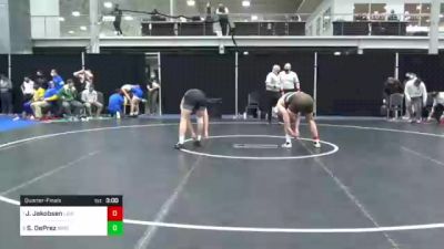 197 lbs Quarterfinal - John Jakobsen, Lehigh vs Sam DePrez, Binghamton