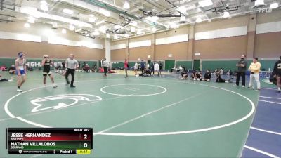 113 lbs Cons. Round 4 - Jesse Hernandez, Santa Fe vs Nathan Villalobos, Serrano