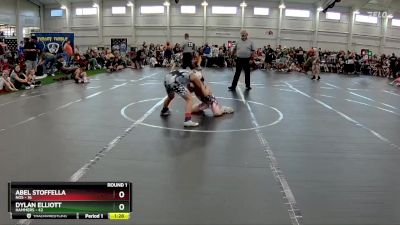 92 lbs Round 1 (6 Team) - Abel Stoffella, NOS vs Dylan Elliott, Hammers