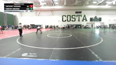 175 lbs Cons. Round 4 - Anthony Vasquez, Bell Gardens vs Dimitry Sirotnik, Santa Monica