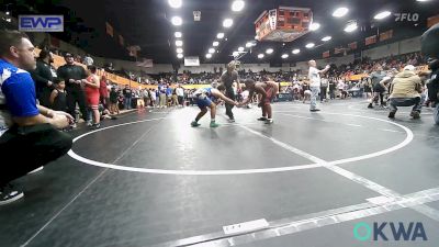 Consolation - Jayzen Spotwood, Del City Little League vs Kenden Maxwell, Choctaw Ironman Youth Wrestling