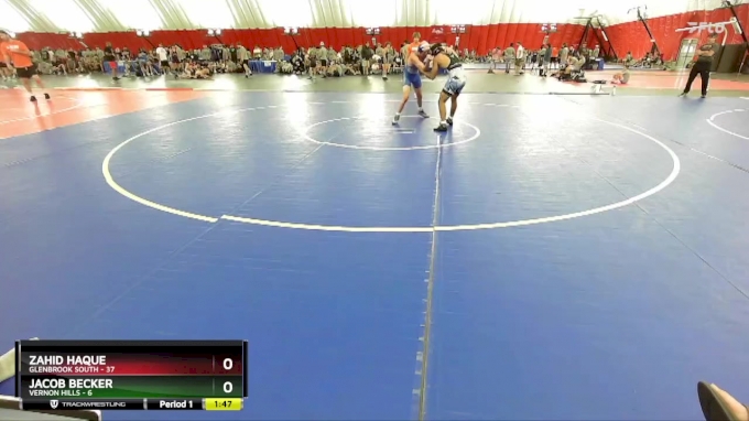 157 lbs Placement (16 Team) - Zahid Haque, Glenbrook South vs Jacob ...