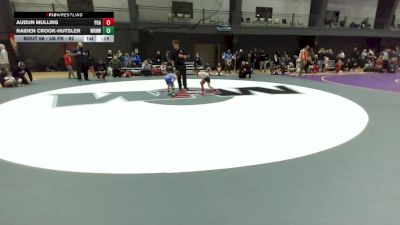 U6 FK - 41.8-43.8 Champ. Round 2 - Ezaleigh Sampson, Mt Adams Wrestling Club vs Buck Ford, Thunder Mountain Wrestling Club