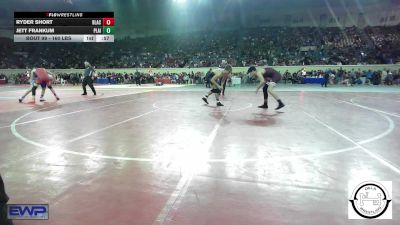 160 lbs Consi Of 64 #2 - Ryder Short, Blackwell vs Jett Frankum, Plainview JH
